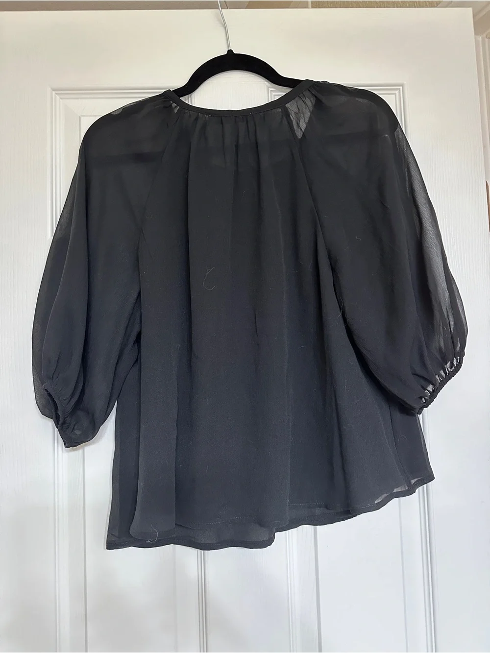 Abercrombie & Fitch sheer black